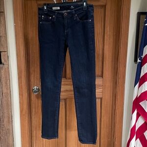 AG Adriano Goldschmied Midnight Blue Skinny Jeans